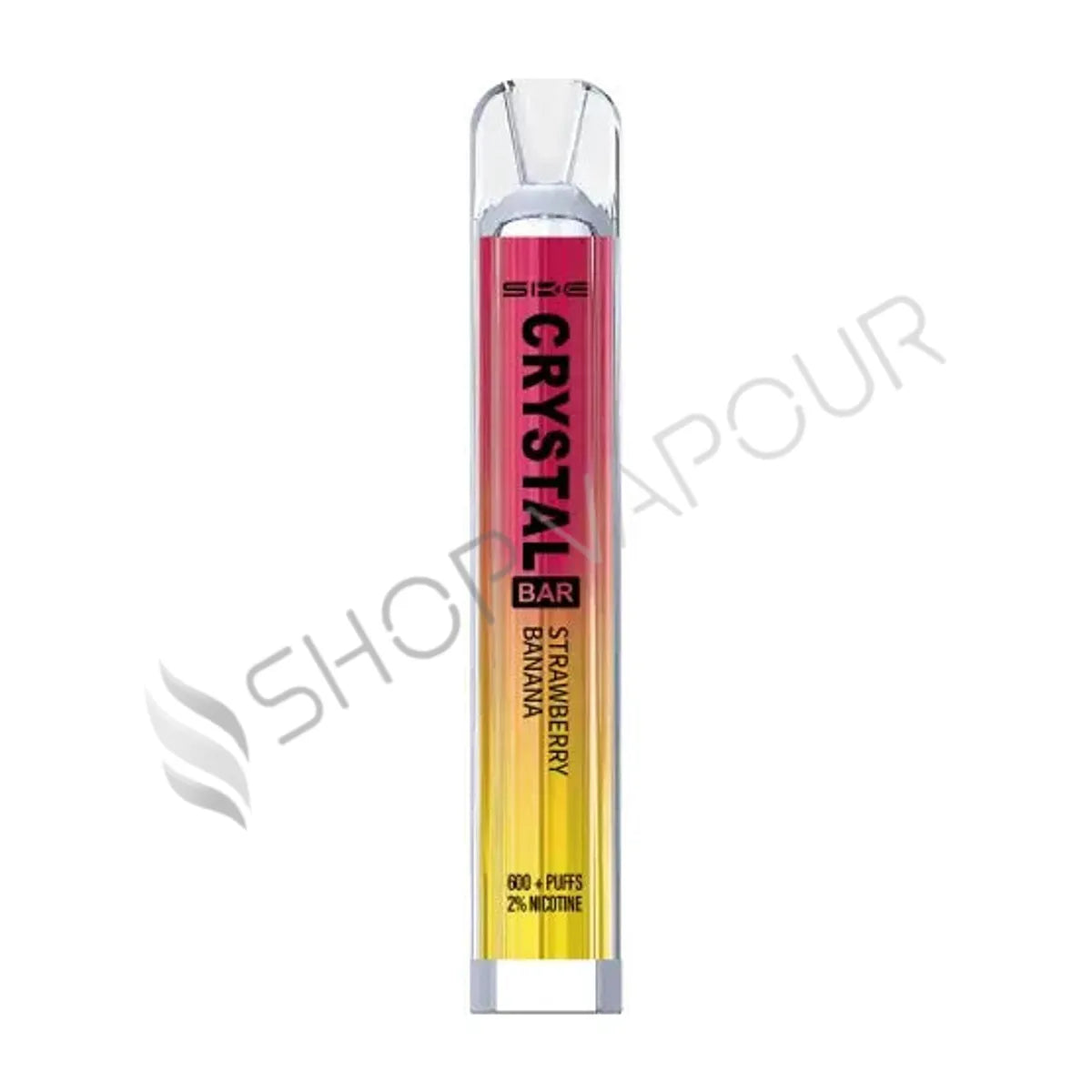 Strawberry Banana SKE Crystal Bar 600 Disposable Vape