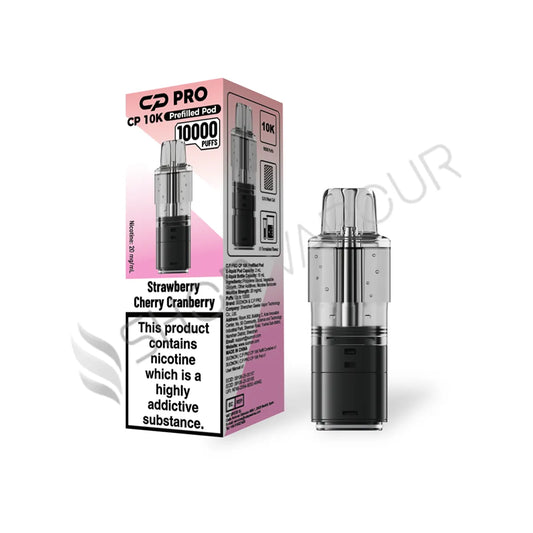 Strawberry Cherry Cranberry CP 10K Prefilled Pod & Refill by Crystal Pro