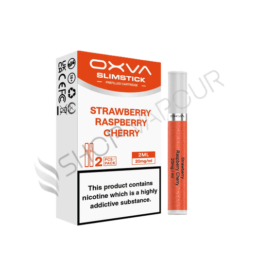 Strawberry Raspberry Cherry Slim Stick Prefilled Pods by OXVA