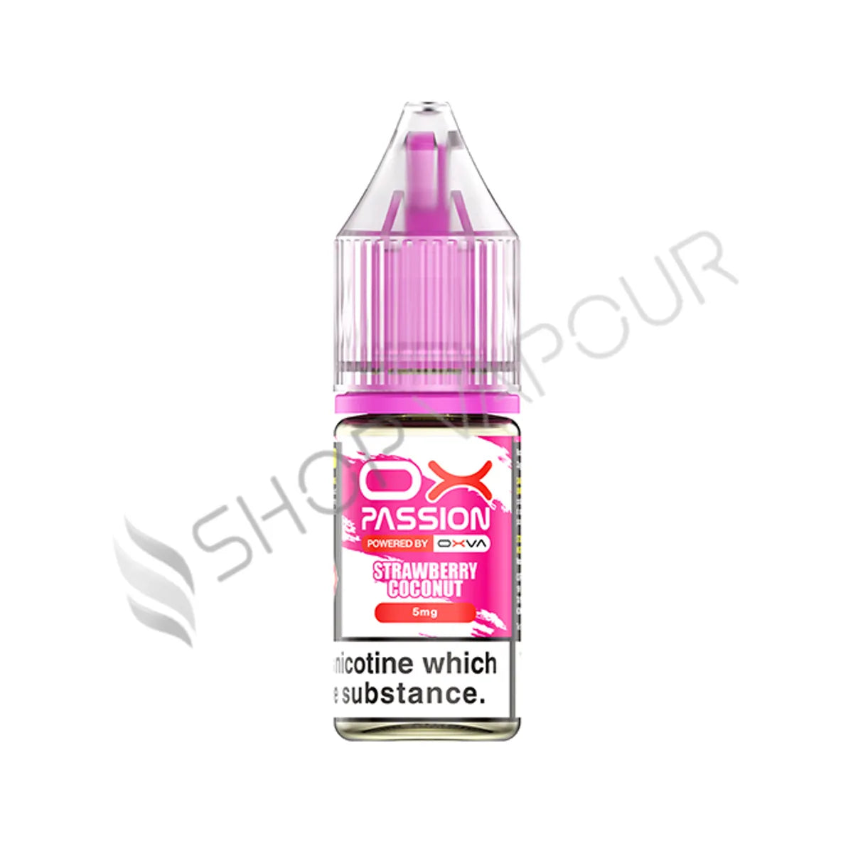Strawberry Coconut Nic Salt E-Liquid by Ox Passion
