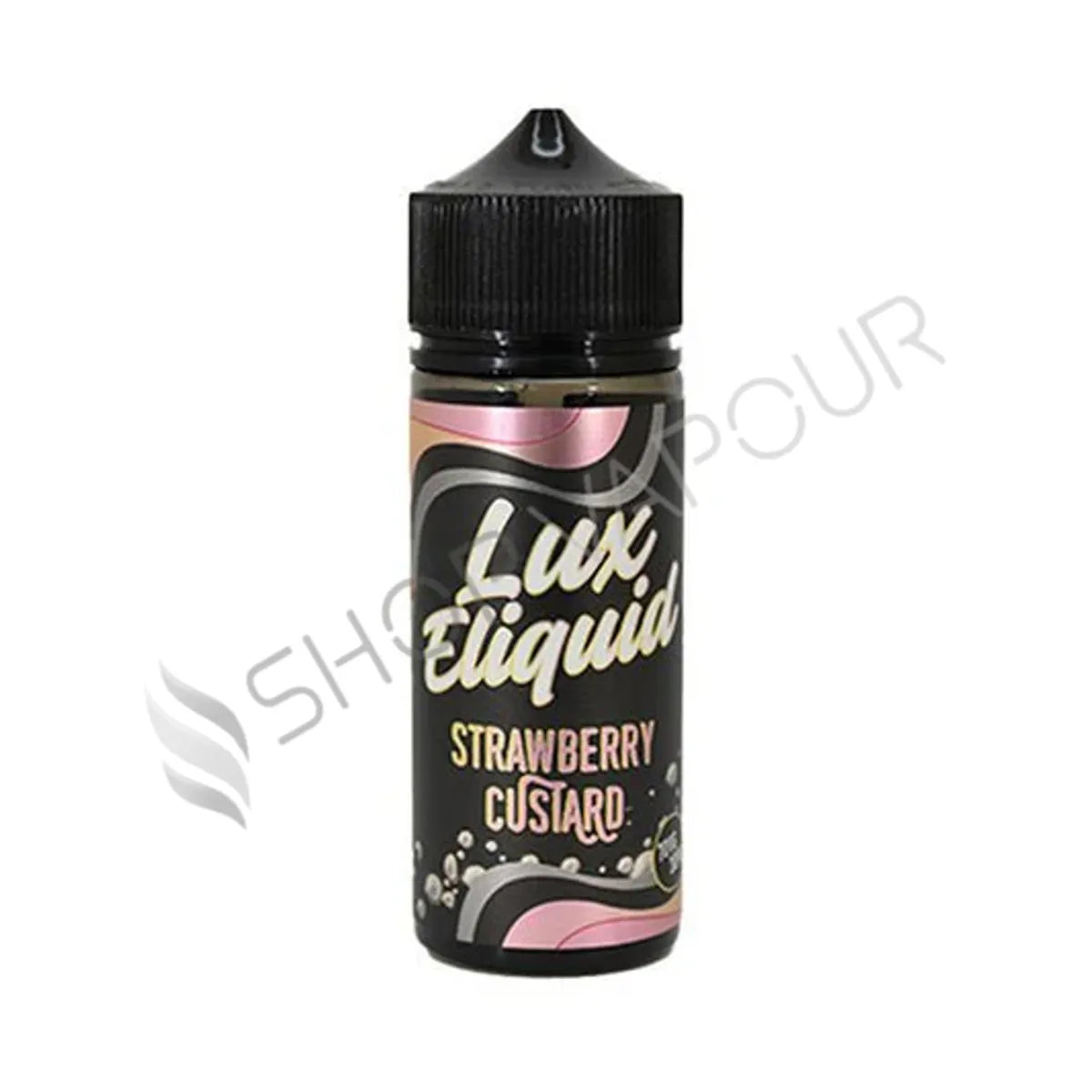 Strawberry Custard 100ml Shortfill E-Liquid by Lux E-Liquid