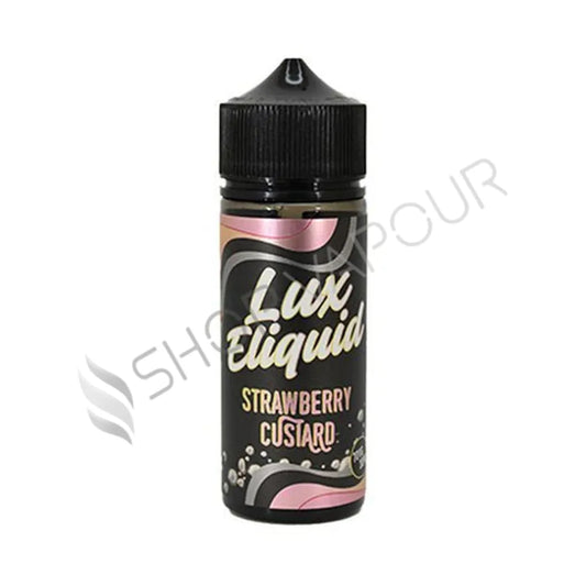 Strawberry Custard 100ml Shortfill E-Liquid by Lux E-Liquid