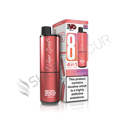 IVG 2400 4 in 1 Prefilled Pod Kit - Strawberry Edition