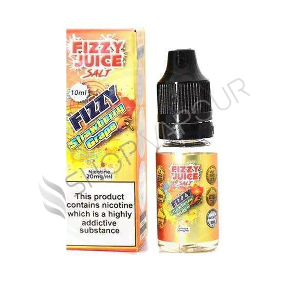 Strawberry Grapes Nic Salt E-Liquid by Fizzy Juice