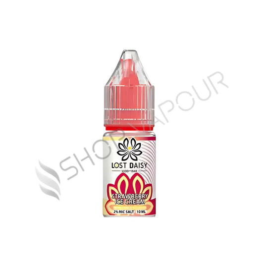 Strawberry Ice Cream Nic Salt E-Liquid by Lost Daisy