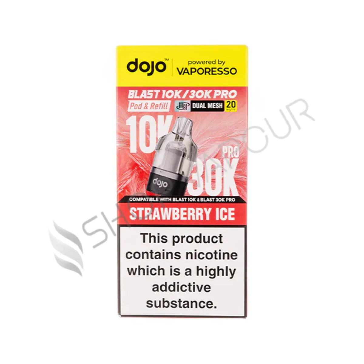 Strawberry Ice Dojo Blast 30K Pro Prefilled Pod & Refill by Vaporesso