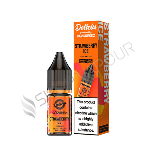 Strawberry Ice Nic Salt E-Liquid by Deliciu