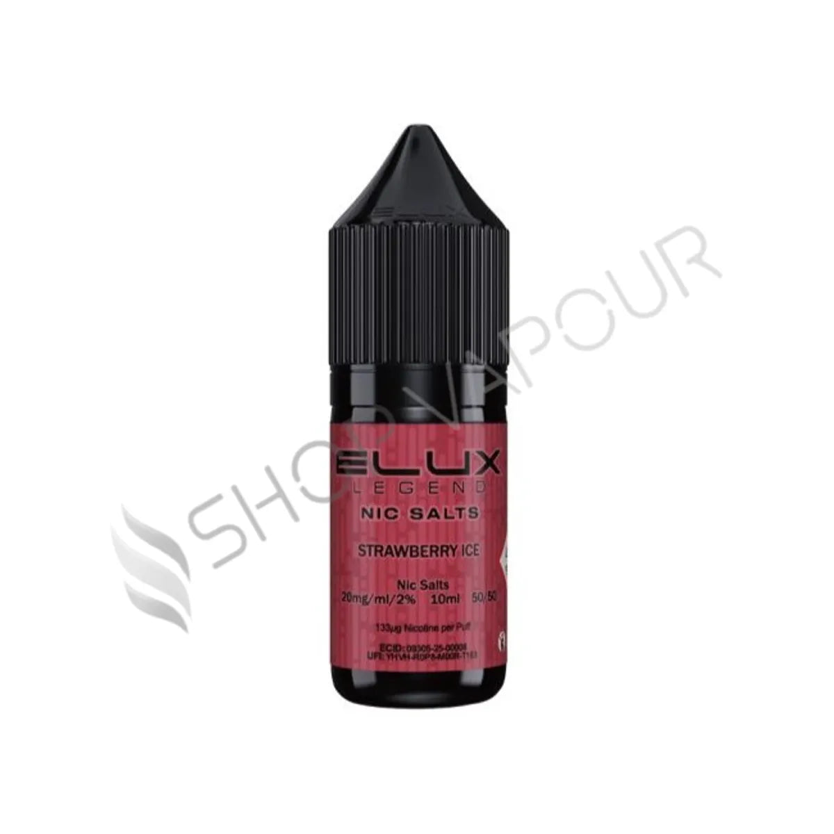 Strawberry Ice Nic Salt E-Liquid by Elux Legend