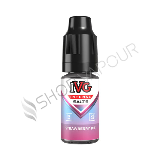 Strawberry Ice Nic Salt E-Liquid by IVG Intense
