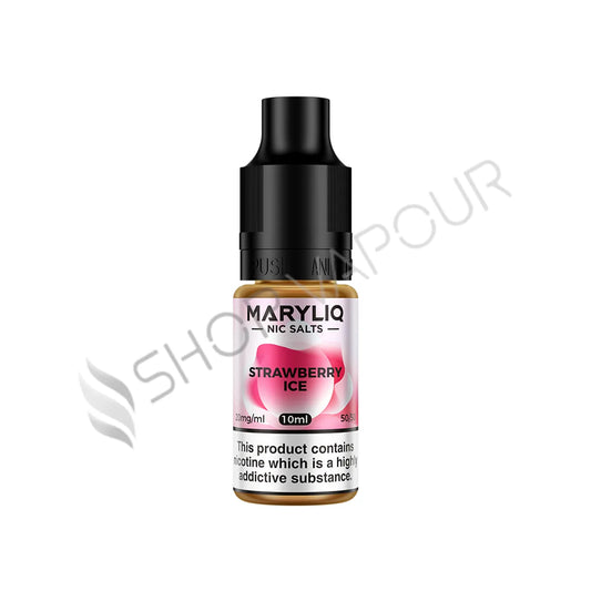 Strawberry Ice Nic Salt E-Liquid by Lost Mary Maryliq