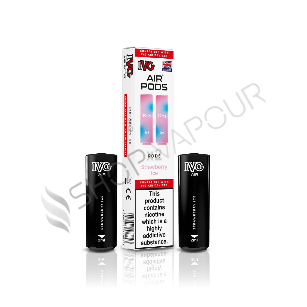 Strawberry Ice Prefilled Pods by IVG Air