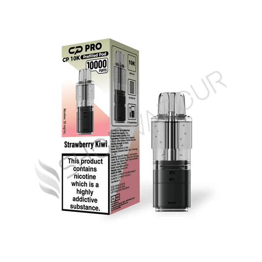 Strawberry Kiwi CP 10K Prefilled Pod & Refill by Crystal Pro