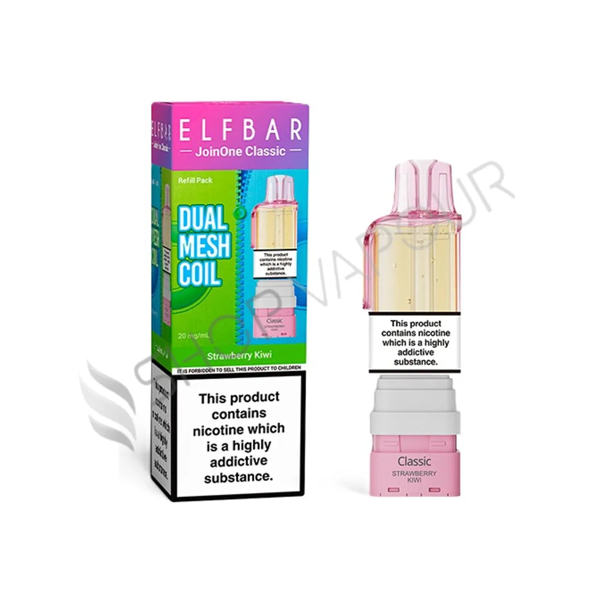 Strawberry Kiwi JoinOne Classic Prefilled Pod & Refill by Elf Bar