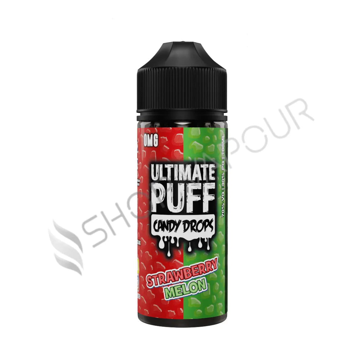 Strawberry Melon 100ml Shortfill E-Liquid by Ultimate Puff Candy Drops