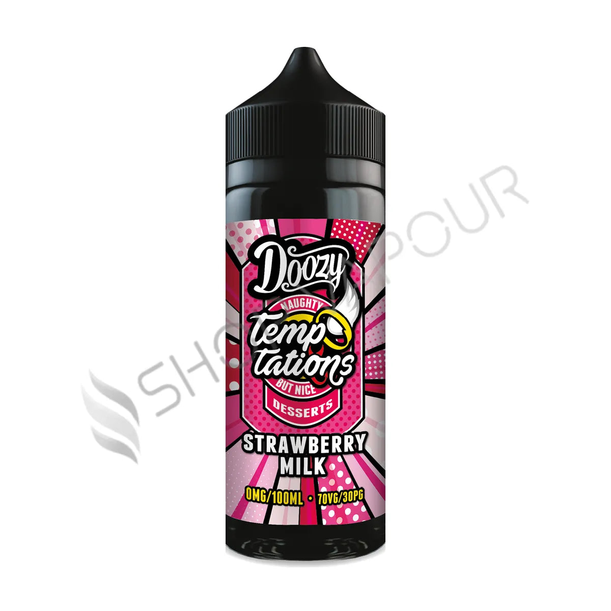 Strawberry Milk 100ml Shortfill E-Liquid by Doozy Temptations