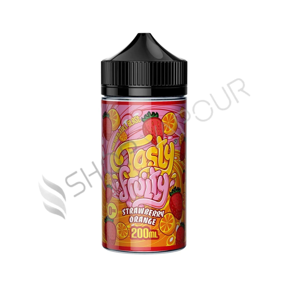 Strawberry Orange 200ml Shortfill E-Liquid by Tasty Fruity