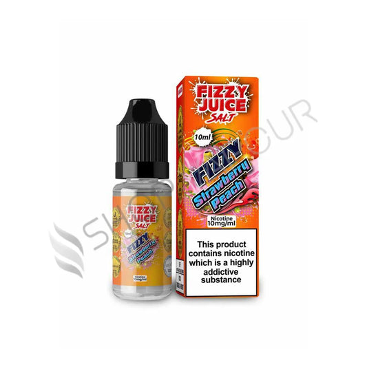 Strawberry Peach Nic Salt E-Liquid by Fizzy Juice