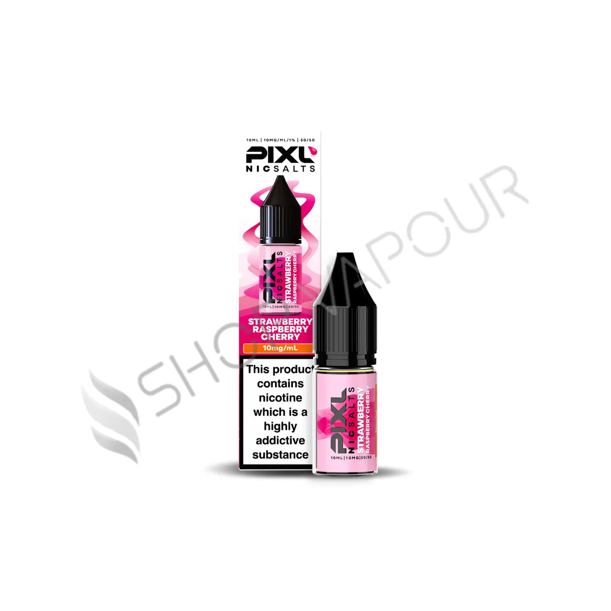 Strawberry Raspberry Cherry Nic Salt E-Liquid by Pixl