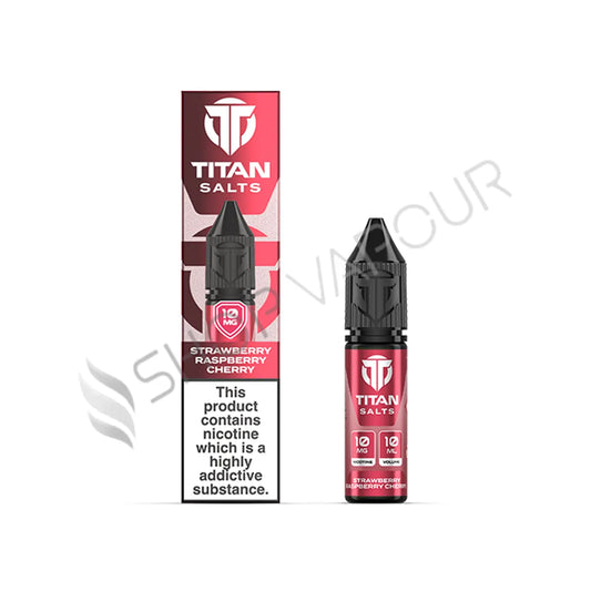 Strawberry Raspberry Cherry Nic Salt E-Liquid by Titan