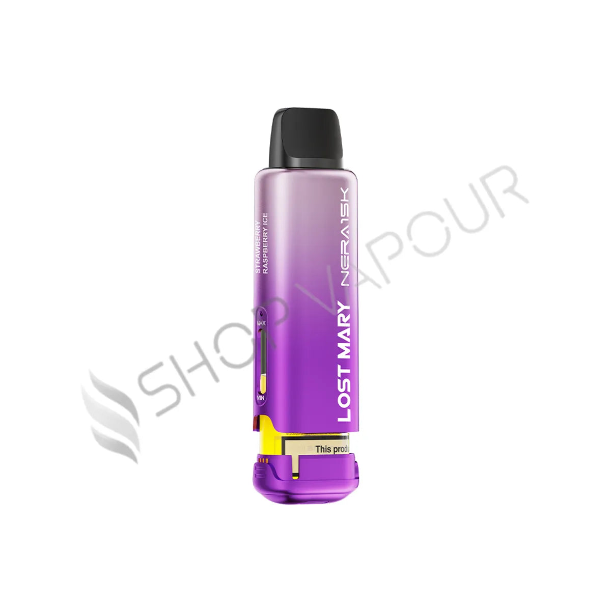 Strawberry Raspberry Ice Nera 15K Prefilled Pod & Refill by Lost Mary