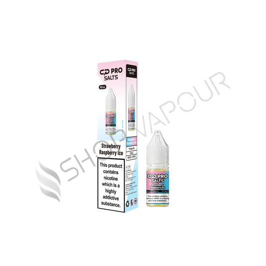 Strawberry Raspberry Ice Nic Salt E-Liquid by Crystal Pro CP
