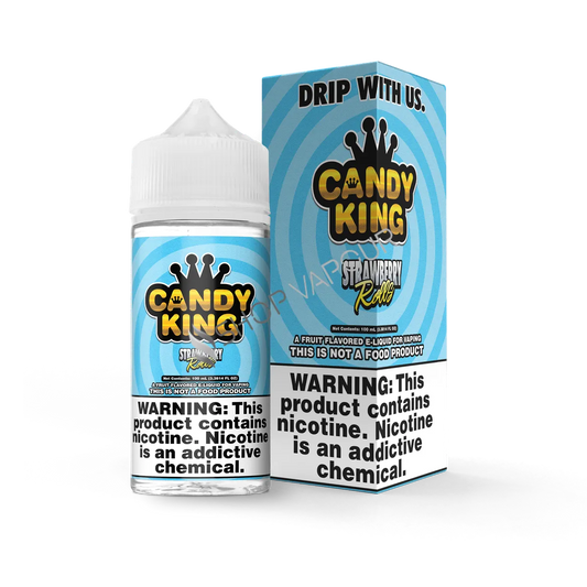 Strawberry Rolls 100ml Shortfill by Candy King