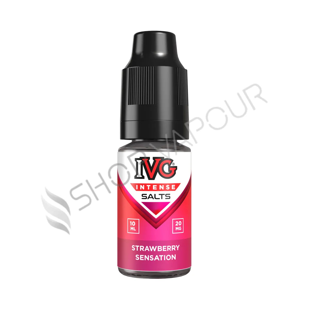 Strawberry Sensation Nic Salt E-Liquid by IVG Intense