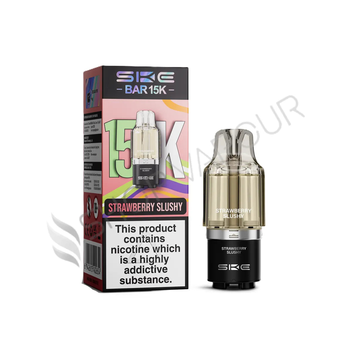 Strawberry Slushy Bar 15K Prefilled Pod & Refill by SKE