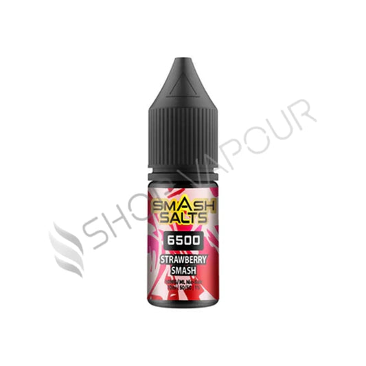 Strawberry Smash Nic Salt E-Liquid by Smash Salts 6500