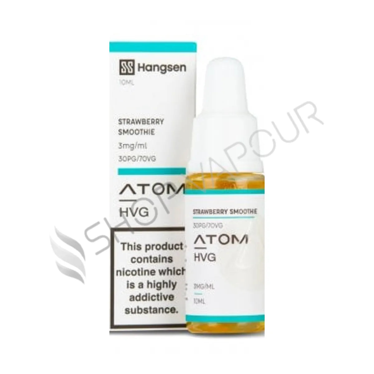 Strawberry Smoothie 10ml E-Liquid by Hangsen Atom