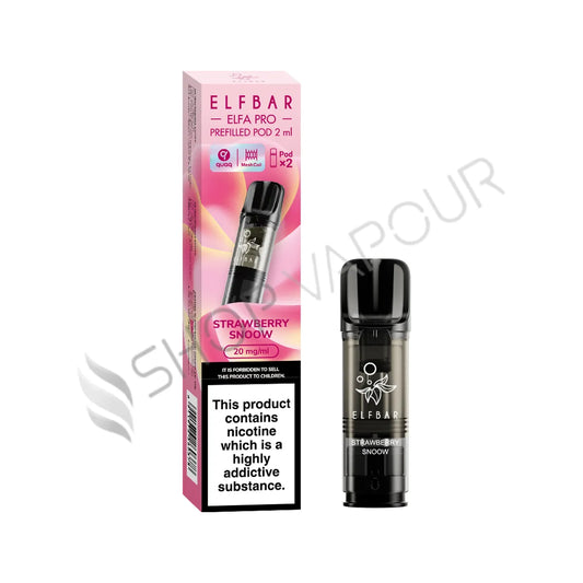 Strawberry Snoow Elfa Pro Prefilled Pods by Elf Bar
