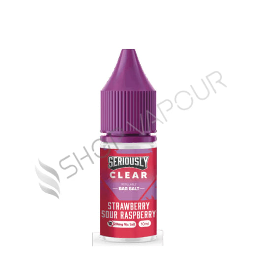 Strawberry Sour Raspberry Nic Salt E-Liquid by Seriously Clear