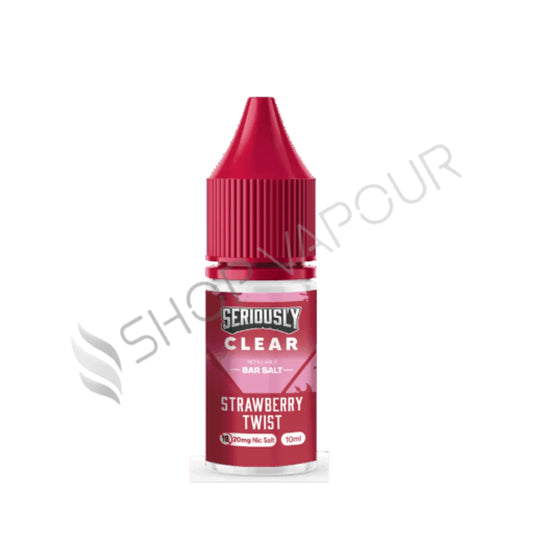 Strawberry Twist Nic Salt E-Liquid by Seriously Clear