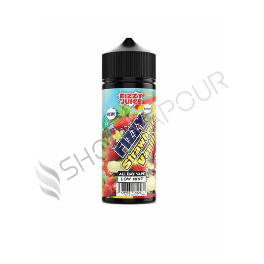Strawberry Vanilla 100ml Shortfill E-Liquid by Fizzy Juice