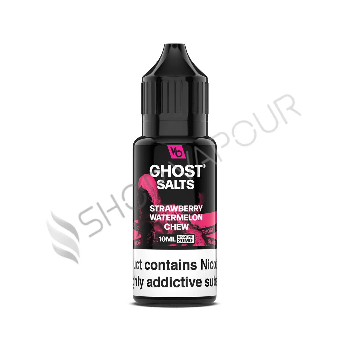 Strawberry Watermelon Chew Ice Nic Salt E-Liquid by Vapes Bars Ghost
