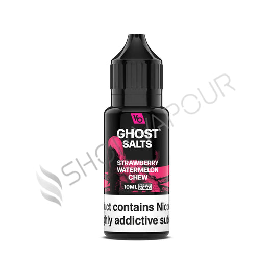 Strawberry Watermelon Chew Ice Nic Salt E-Liquid by Vapes Bars Ghost