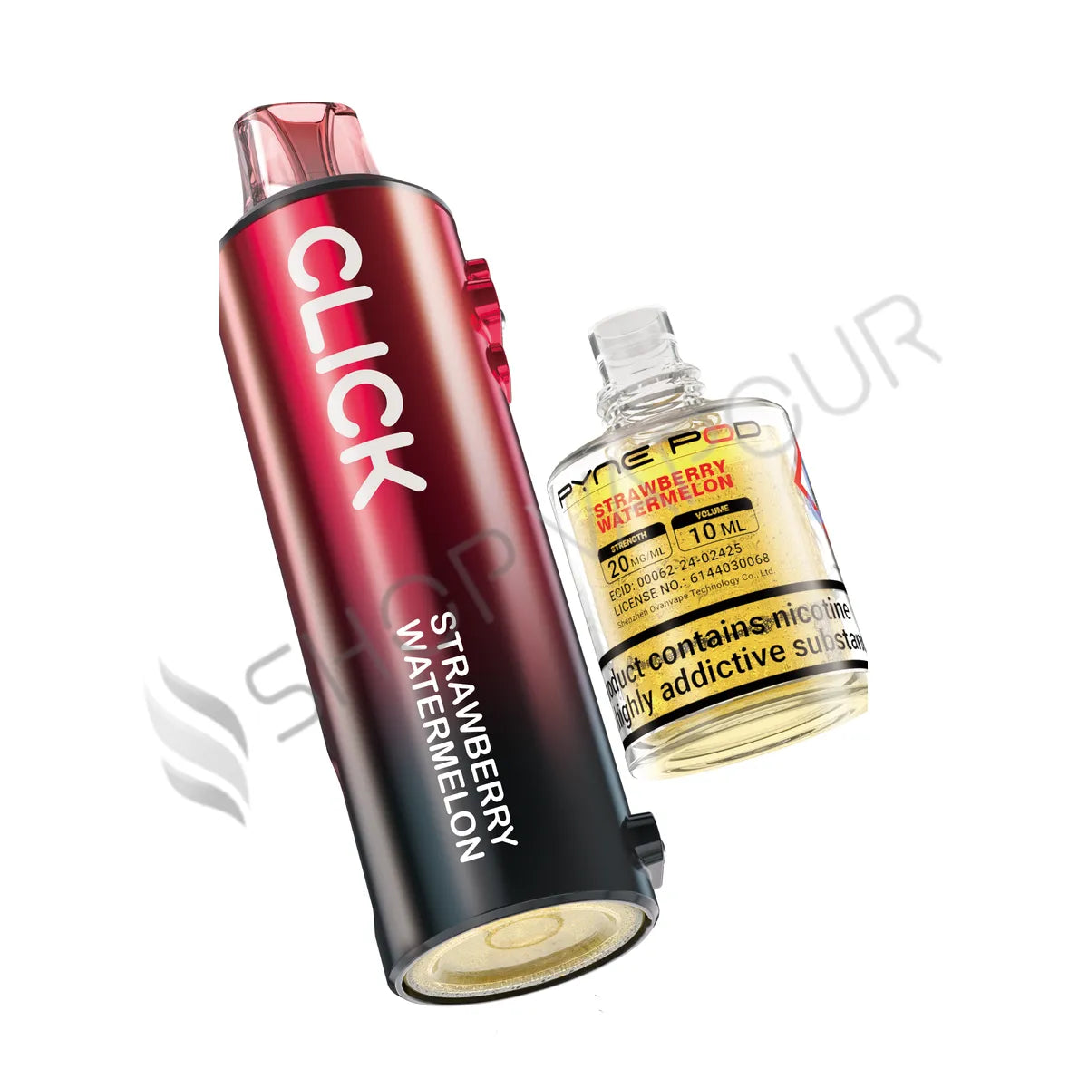 Strawberry Watermelon Click 50K Prefilled Pod & Refill by Pyne Pod