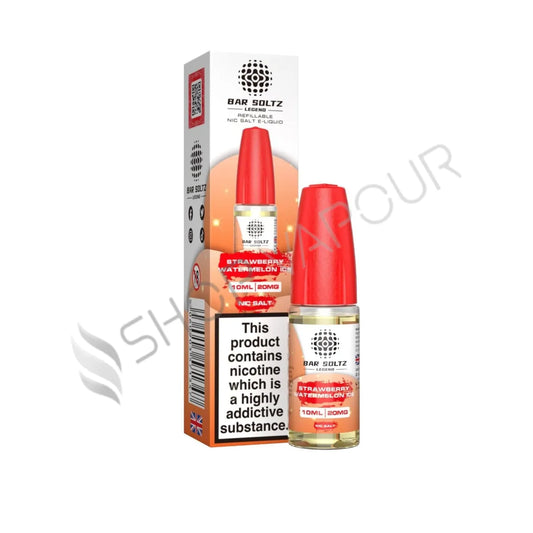 Strawberry Watermelon Ice Nic Salt E-Liquid by Bar Soltz Legend
