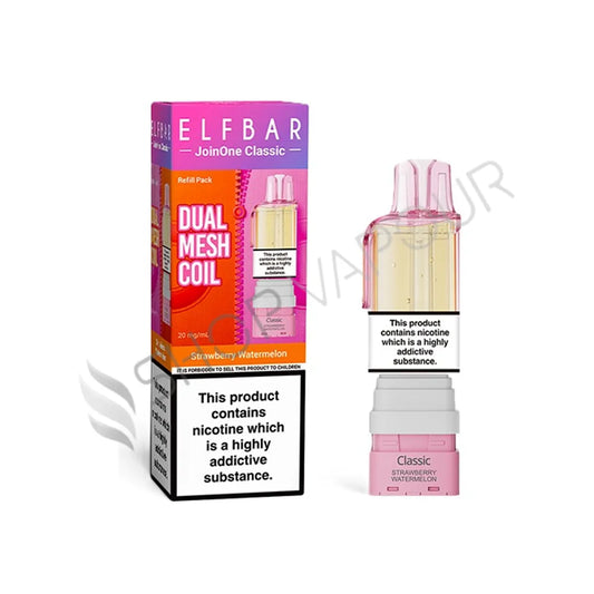 Strawberry Watermelon JoinOne Classic Prefilled Pod & Refill by Elf Bar