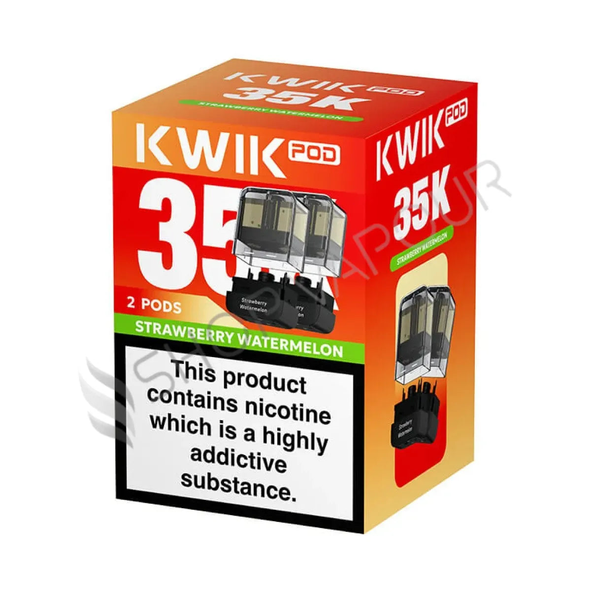 Strawberry Watermelon Kwik 35K Prefilled Pods by Innokin