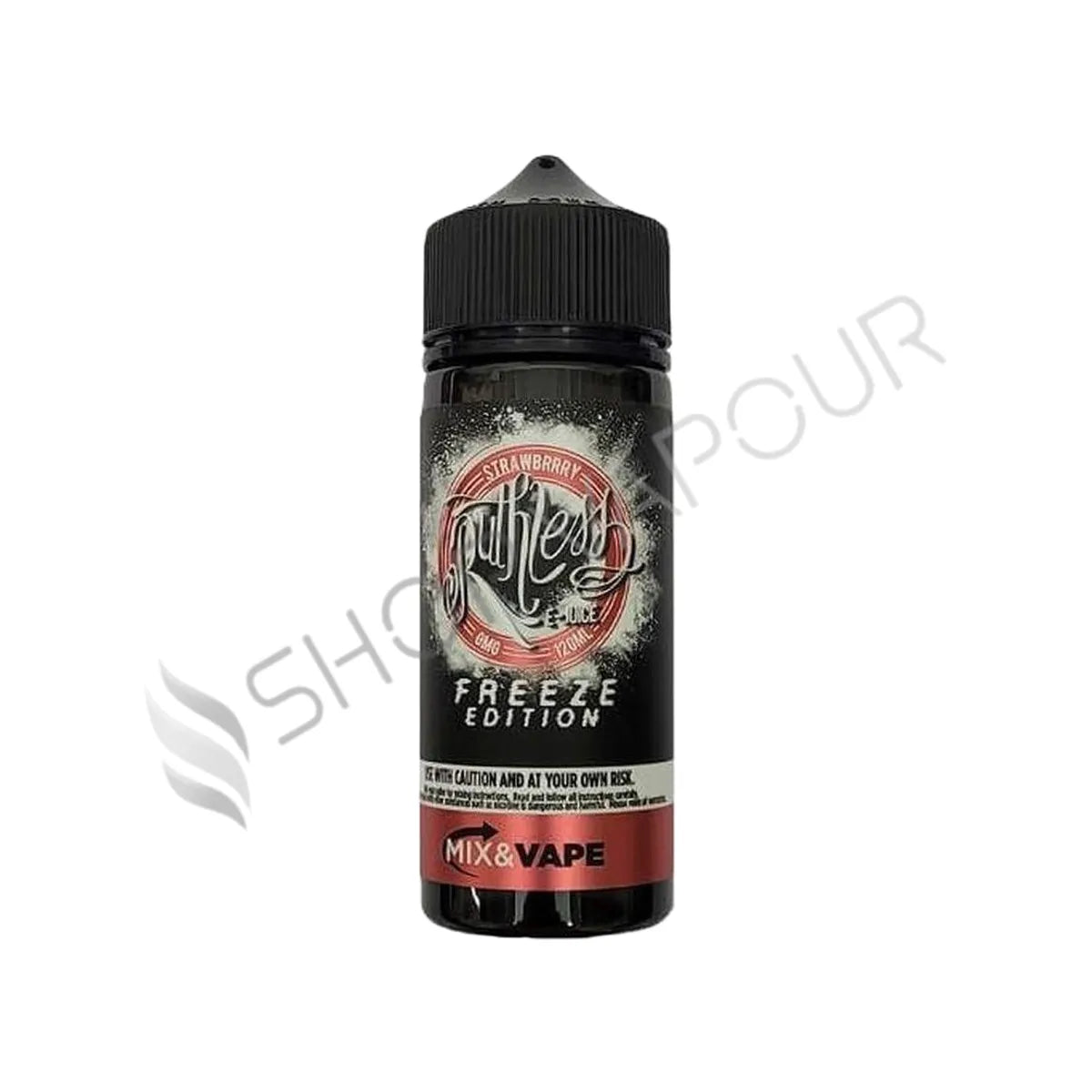 Strawbrrry 100ml Shortfill E-Liquid by Ruthless Freeze