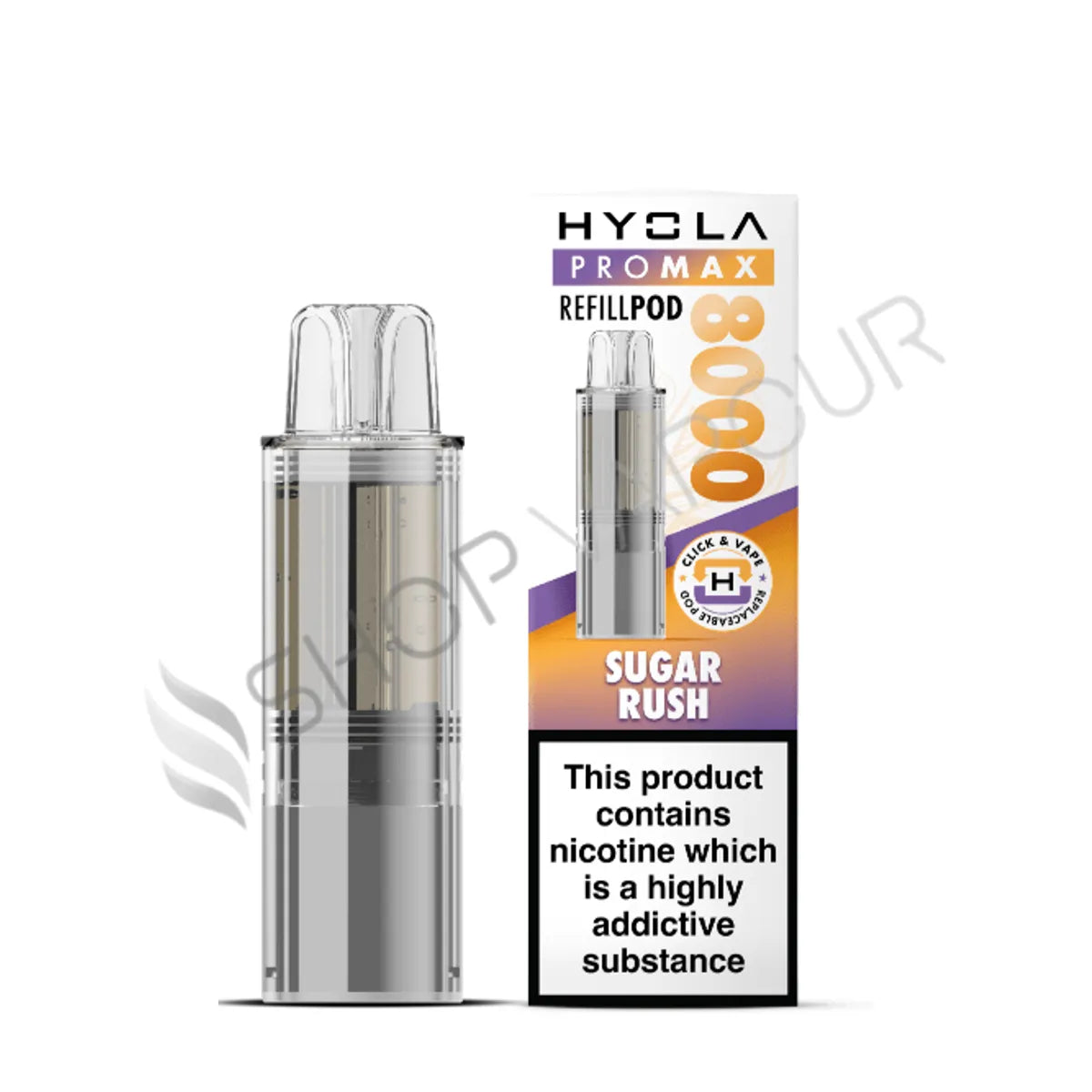 Sugar Rush Pro Max 8000 Prefilled Pod & Refill by Hyola