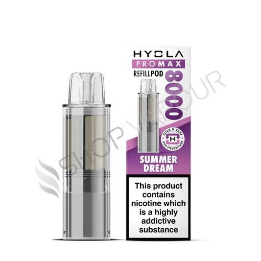 Summer Dream Pro Max 8000 Prefilled Pod & Refill by Hyola