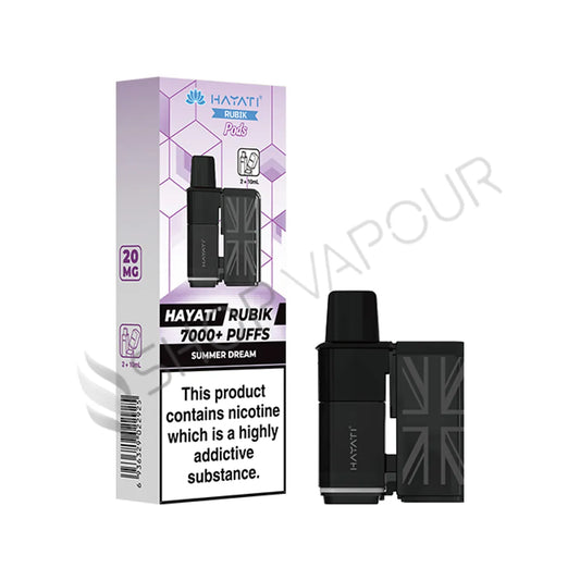 Summer Dream Rubik 7000 Prefilled Pod & Refill by Hayati