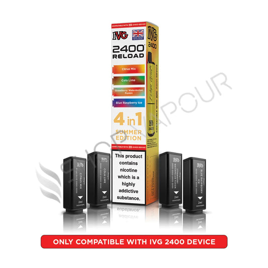 Summer Edition Reload Prefilled Pods by IVG 2400