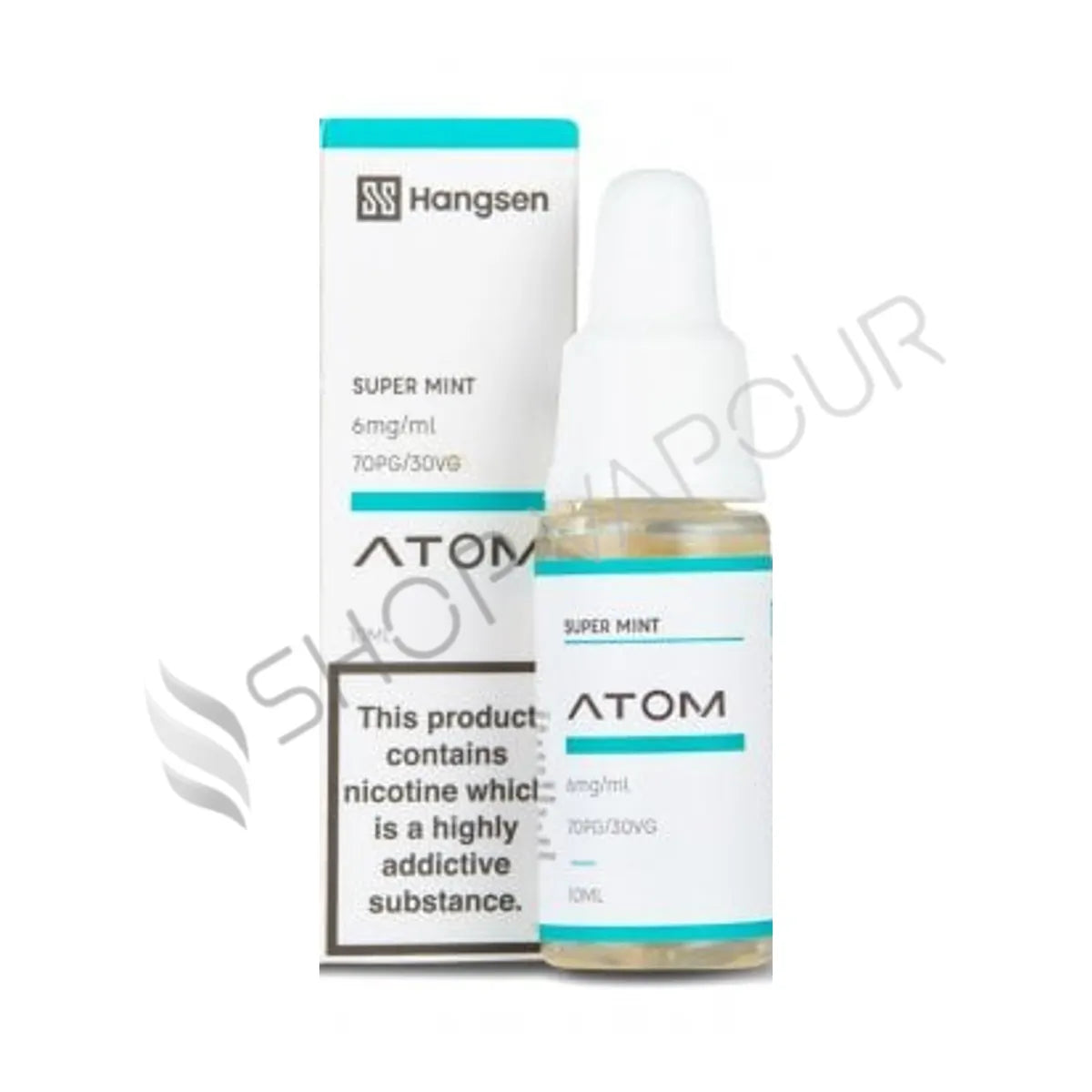 Super Mint 10ml E-Liquid by Hangsen Atom