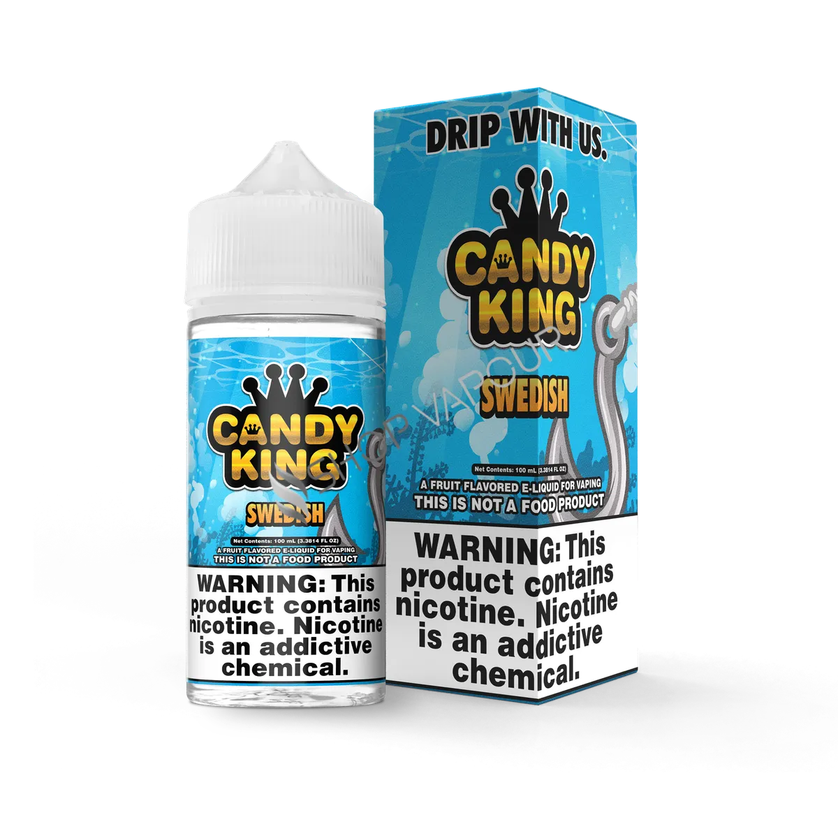 Swedish 100ml Shortfill by Candy King
