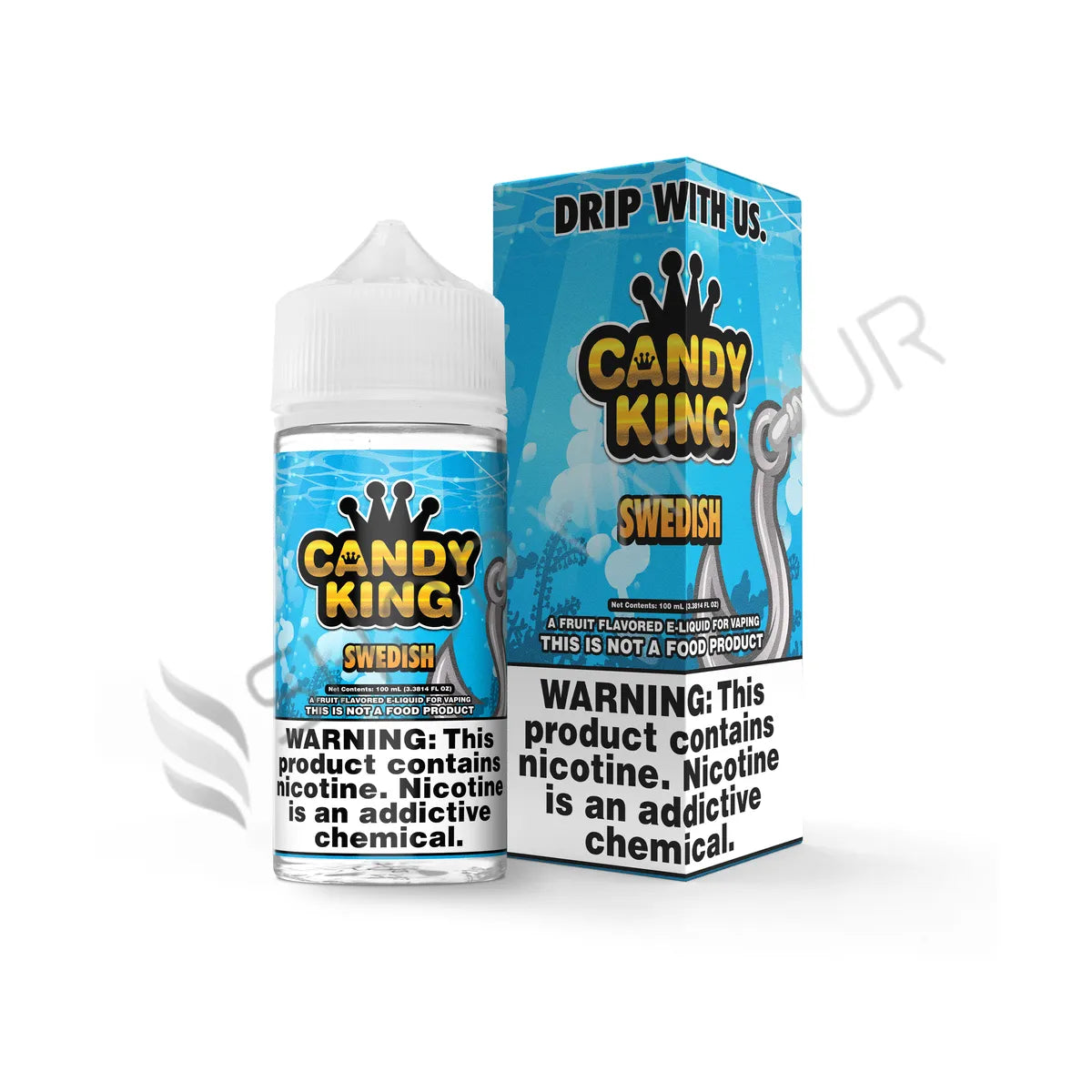 Swedish 100ml Shortfill by Candy King