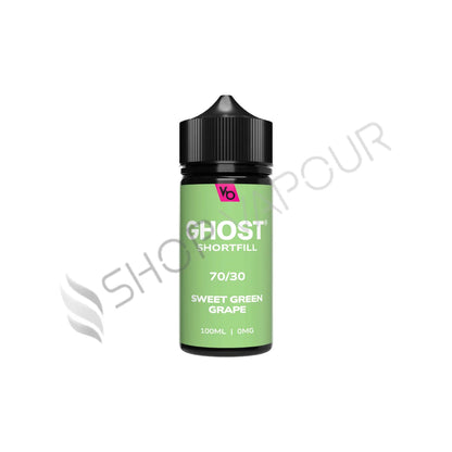 Sweet Green Grape 100ml Shortfill E-Liquid by Vapes Bars Ghost