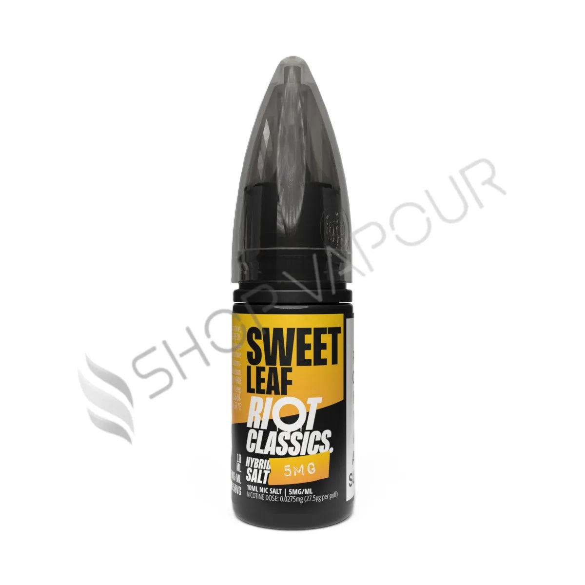 Sweet Leaf Nic Salt E-Liquid by Riot Salt